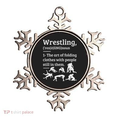 Wrestling Definition Wrestler Ornament