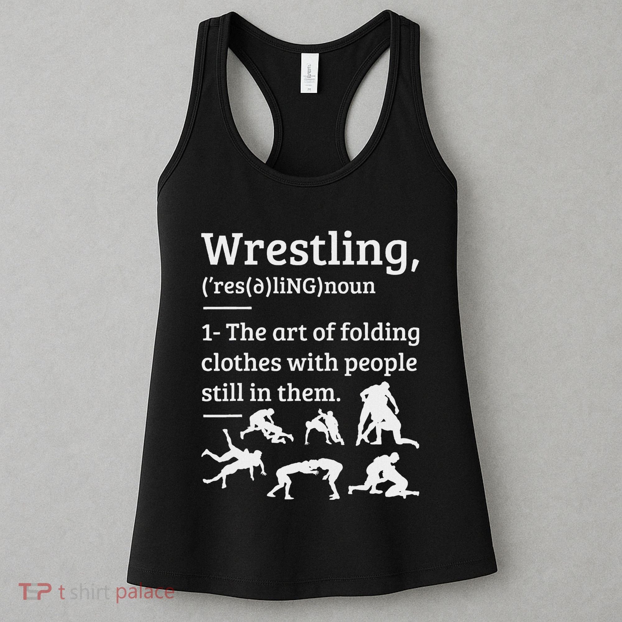 Wrestling Definition Wrestler Women's Tank Top