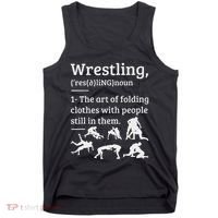 Wrestling Definition Wrestler Tank Top thumb 0