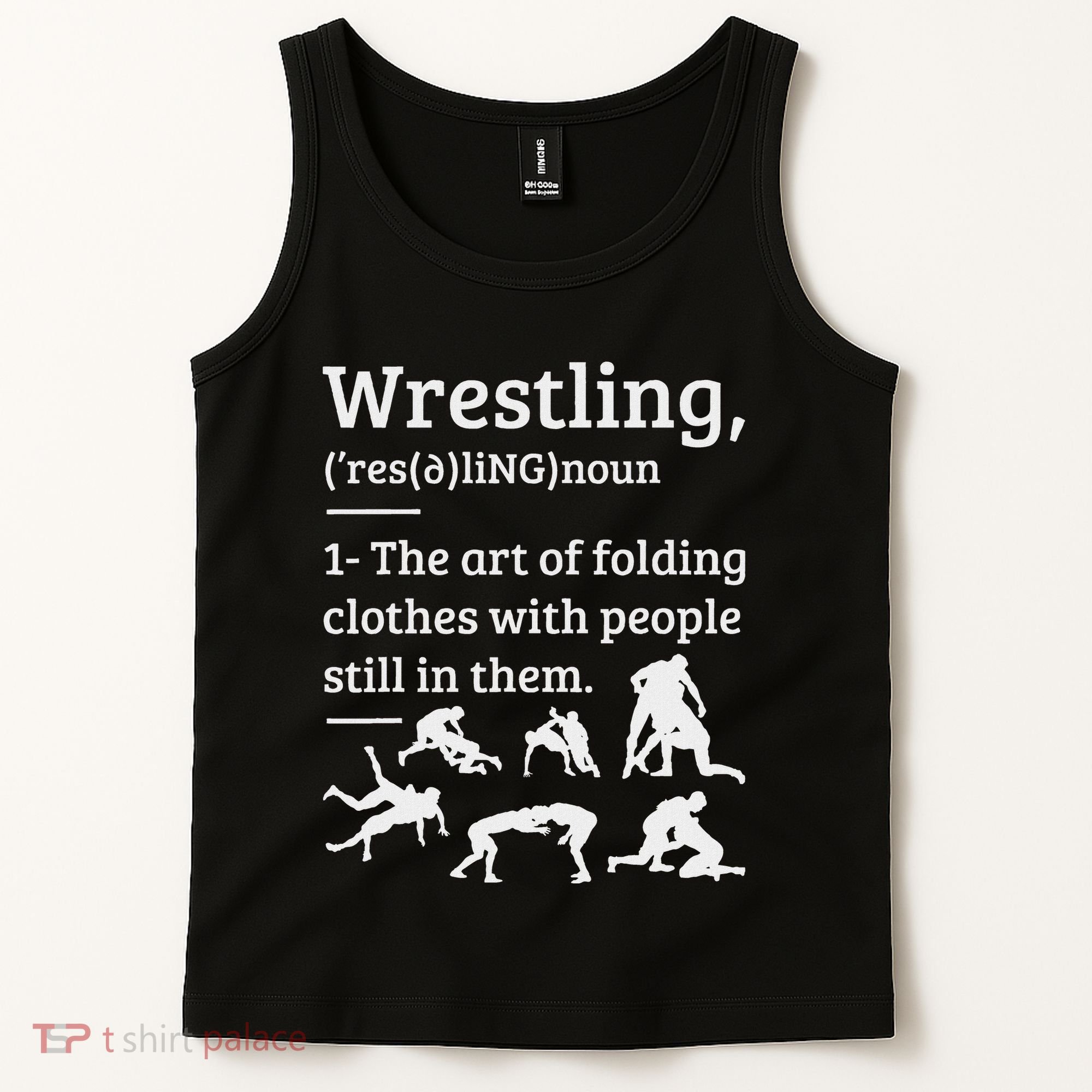 Wrestling Definition Wrestler Tank Top