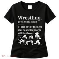 Wrestling Definition Wrestler Women's T-Shirt thumb 0