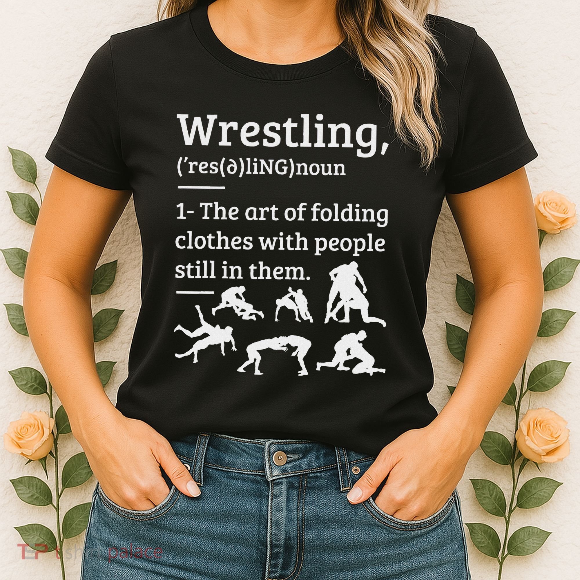 Wrestling Definition Wrestler Women's T-Shirt