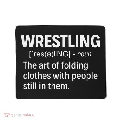 Wrestling Definition Mousepad