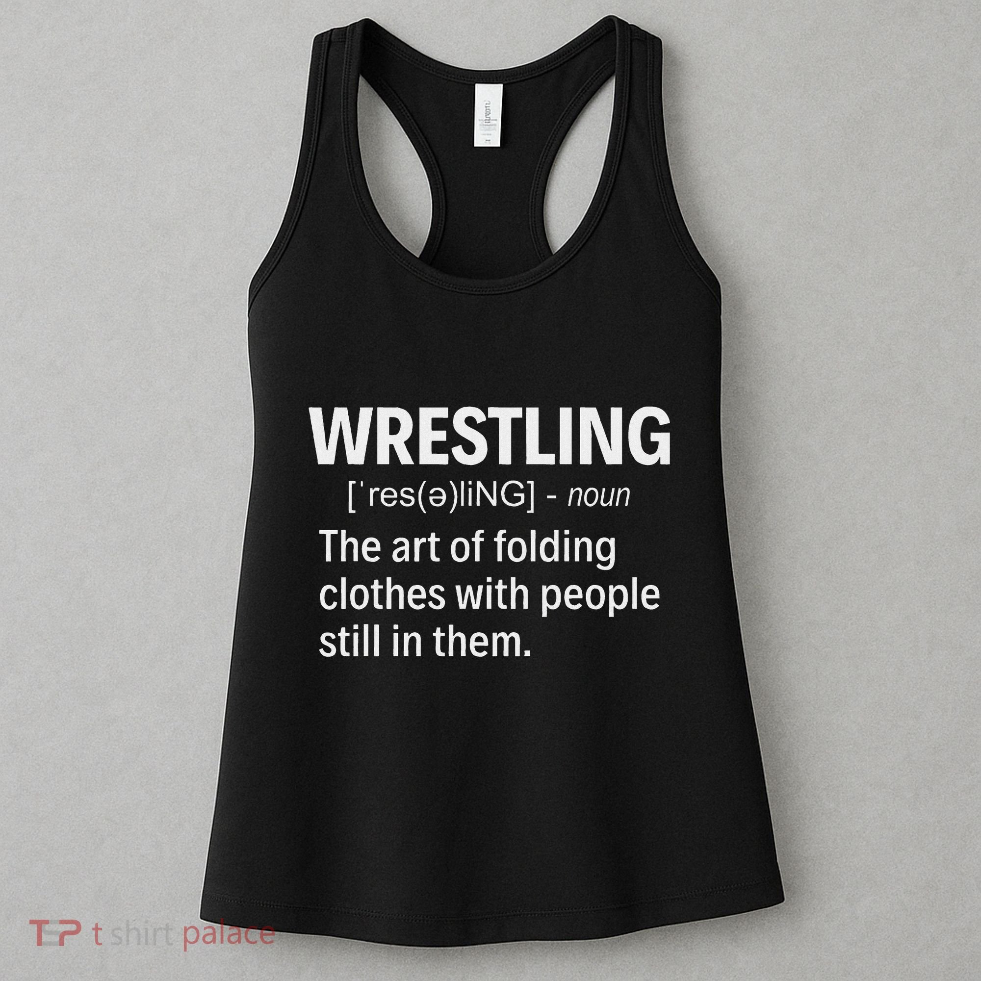Wrestling Definition Women's Tank Top
