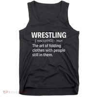 Wrestling Definition Tank Top thumb 0