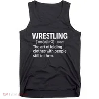 Wrestling Definition Tank Top thumb 0