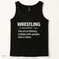 Wrestling Definition Tank Top thumb 2