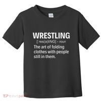 Wrestling Definition Toddler T-Shirt thumb 0