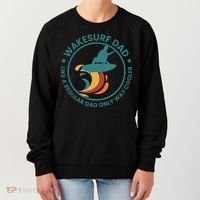 Wakesurf Dad Wakeboard Wakeboarding Wakeboarder Surfing Women's Sweatshirt thumb 0