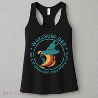 Wakesurf Dad Wakeboard Wakeboarding Wakeboarder Surfing Women's Tank Top thumb 3