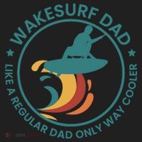 Wakesurf Dad Wakeboard Wakeboarding Wakeboarder Surfing Hat thumb 2
