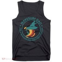 Wakesurf Dad Wakeboard Wakeboarding Wakeboarder Surfing Tank Top thumb 0