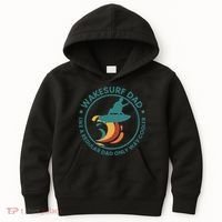 Wakesurf Dad Wakeboard Wakeboarding Wakeboarder Surfing Kids Hoodie thumb 0