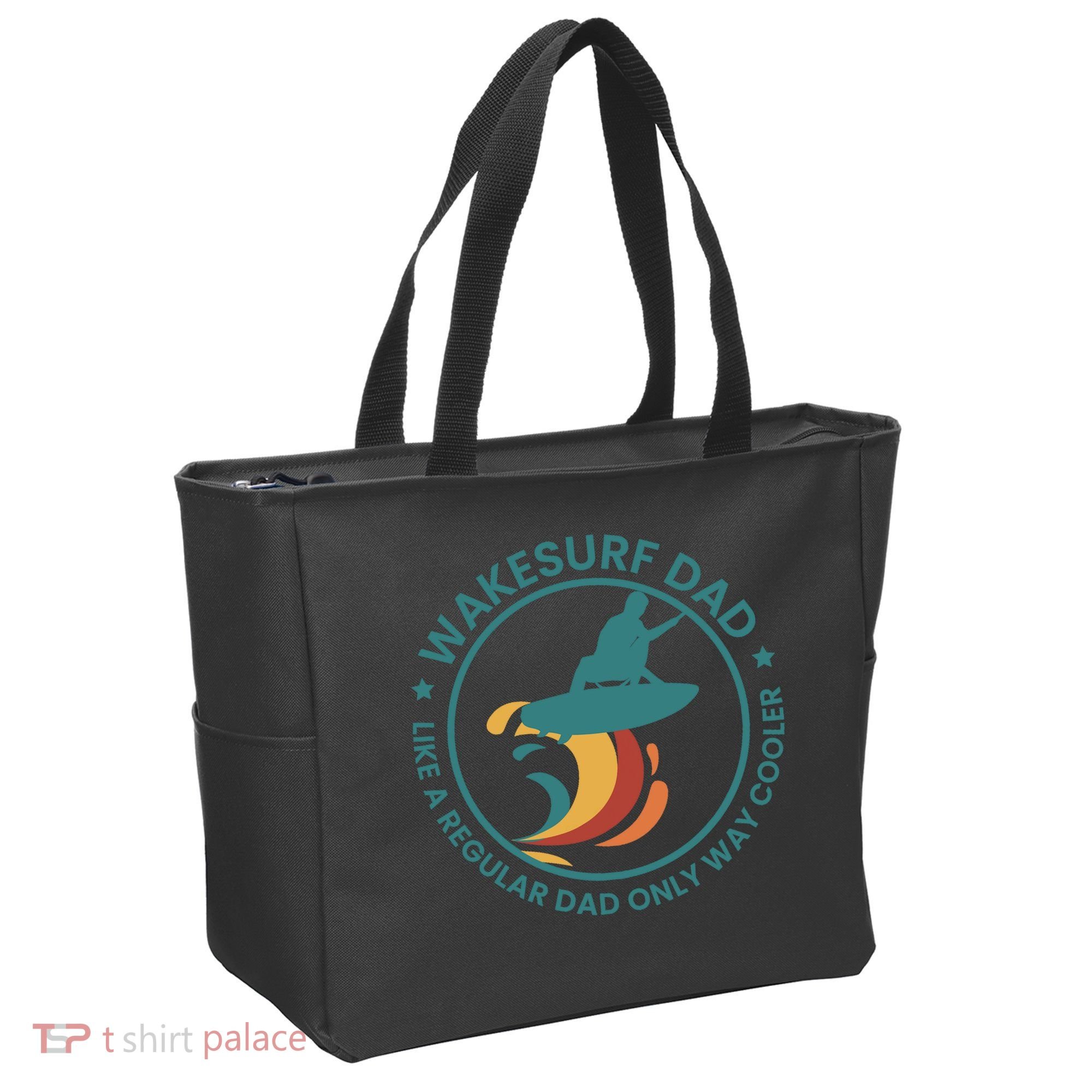 Wakesurf Dad Wakeboard Wakeboarding Wakeboarder Surfing Tote Bag