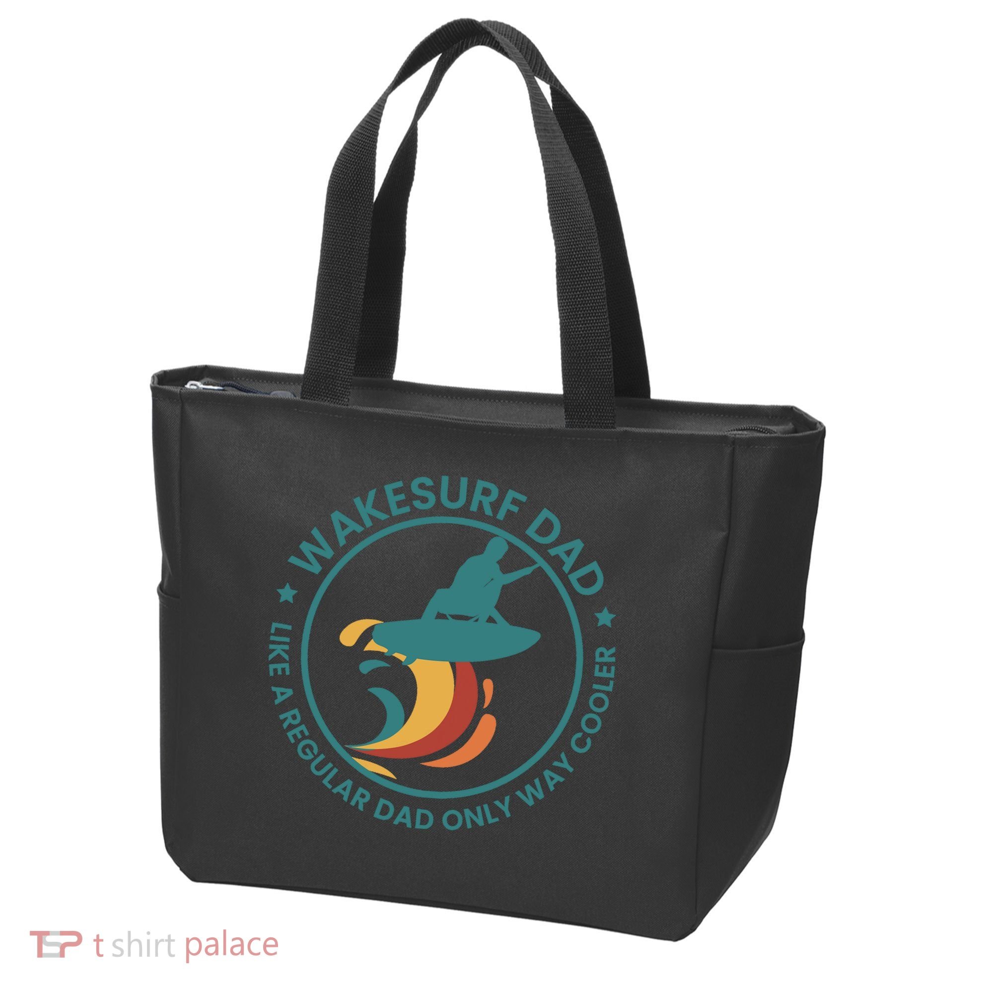 Wakesurf Dad Wakeboard Wakeboarding Wakeboarder Surfing Tote Bag