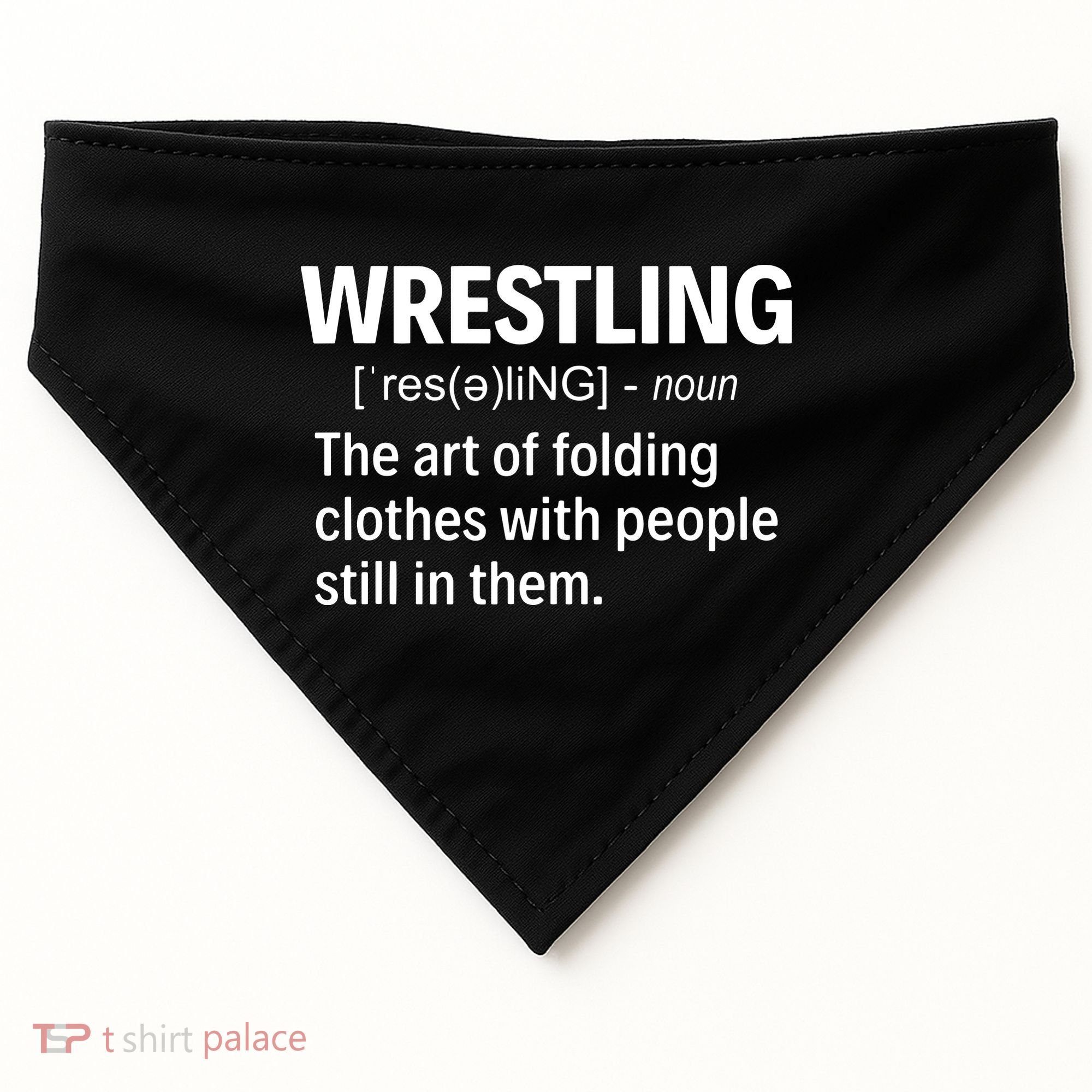 Wrestling Definition USA-Made Doggie Bandana