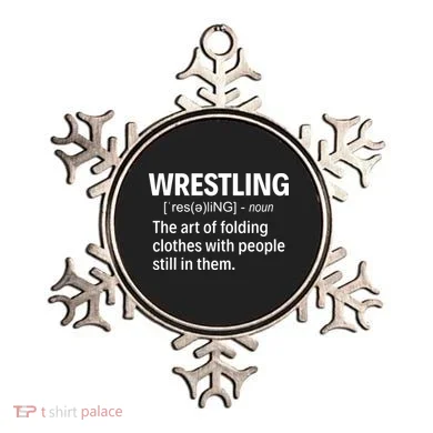 Wrestling Definition Ornament