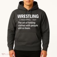 Wrestling Definition Hoodie thumb 2