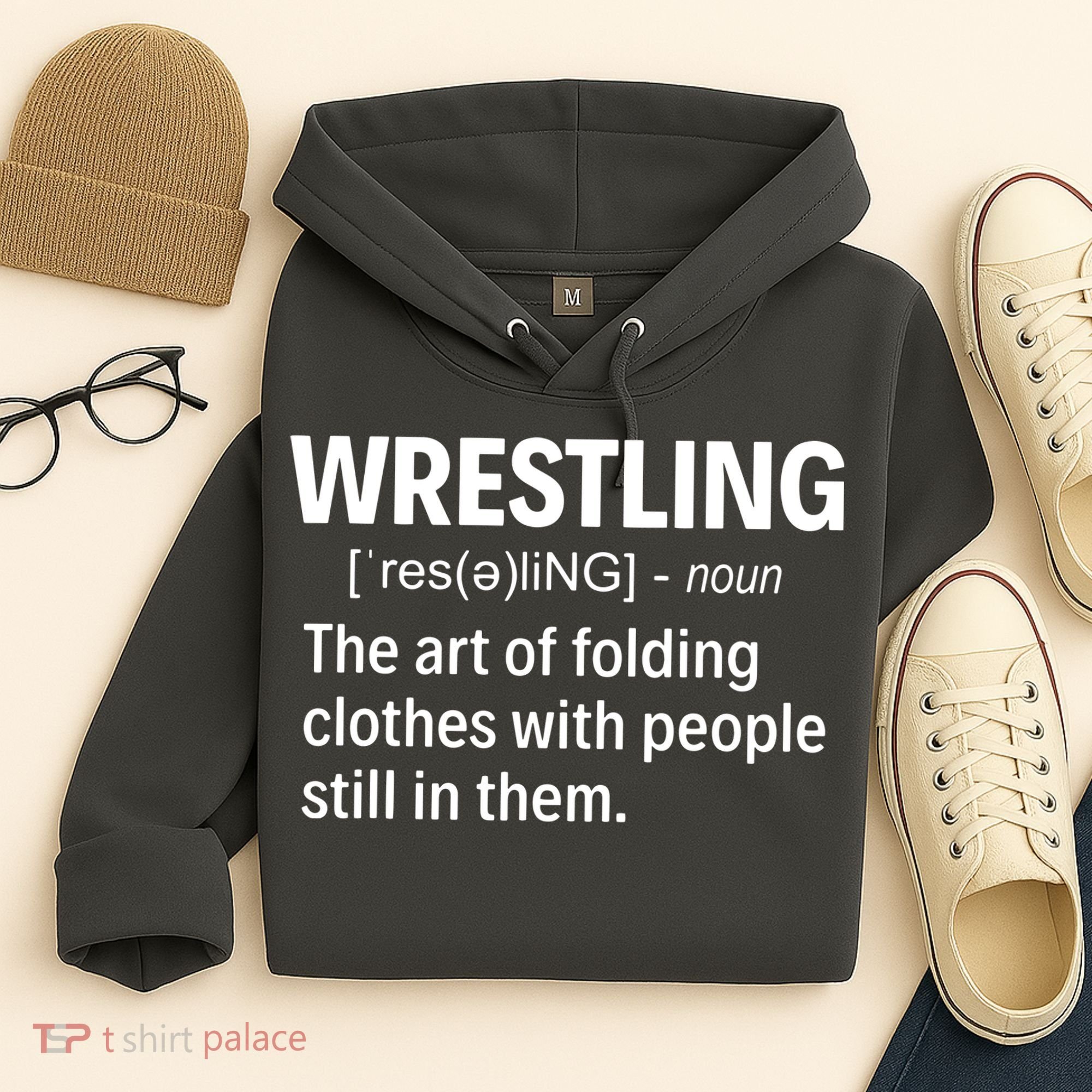 Wrestling Definition Hoodie