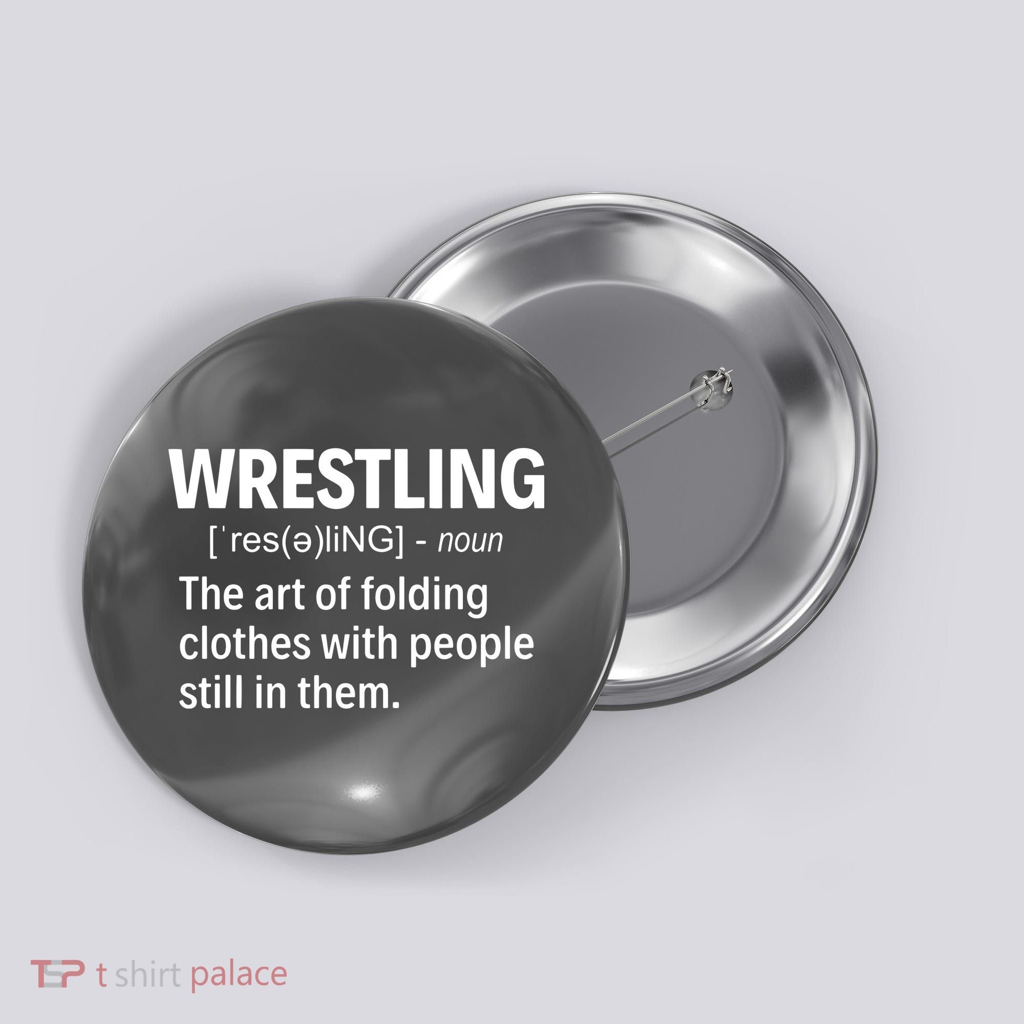 Wrestling Definition Button