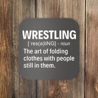 Wrestling Definition Coaster thumb 0
