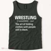 Wrestling Definition Tank Top thumb 2