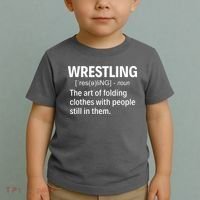 Wrestling Definition Toddler T-Shirt thumb 2