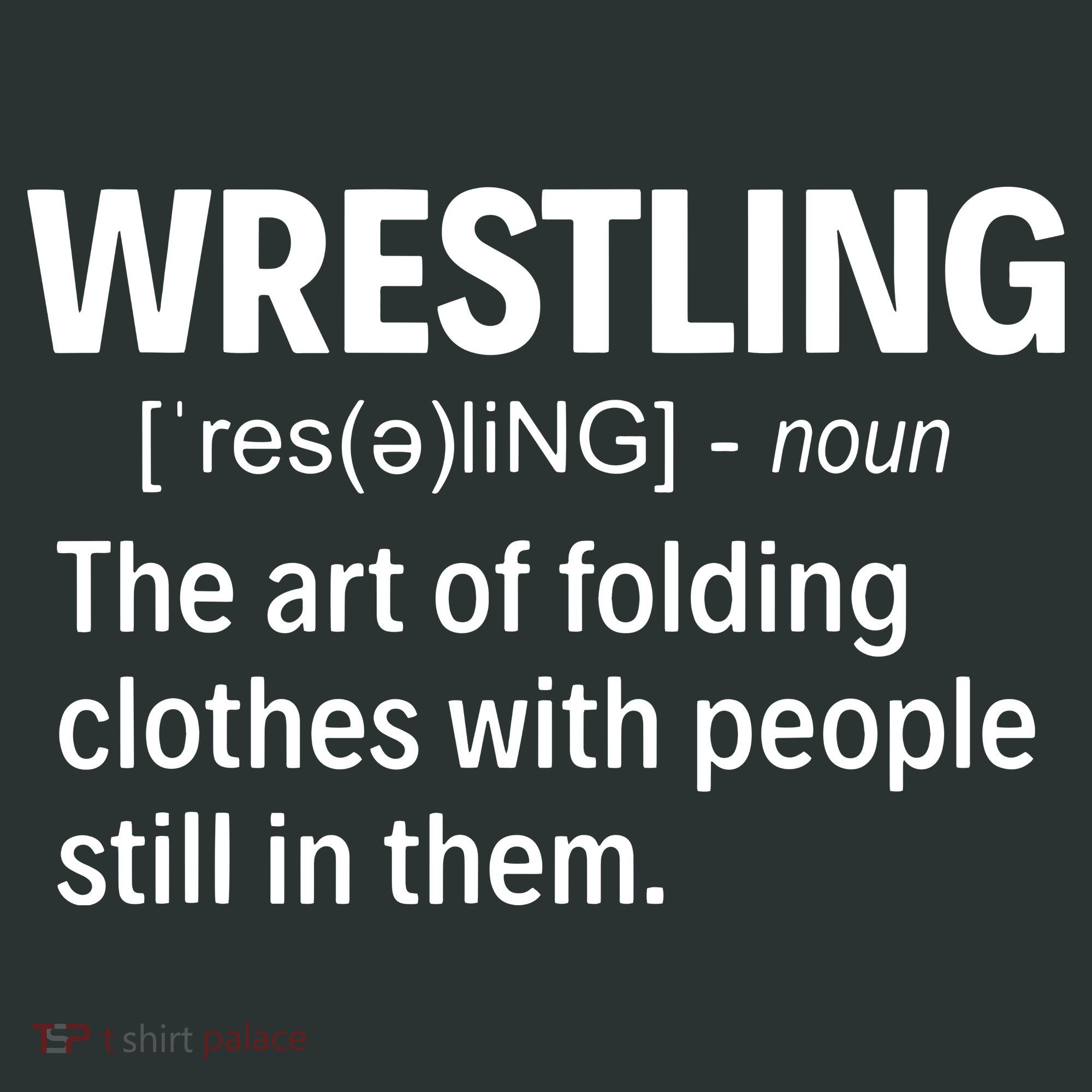 Wrestling Definition Toddler T-Shirt