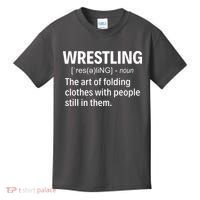 Wrestling Definition Kids T-Shirt thumb 0