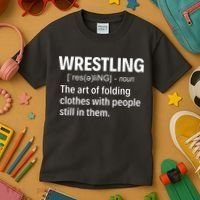 Wrestling Definition Kids T-Shirt thumb 3