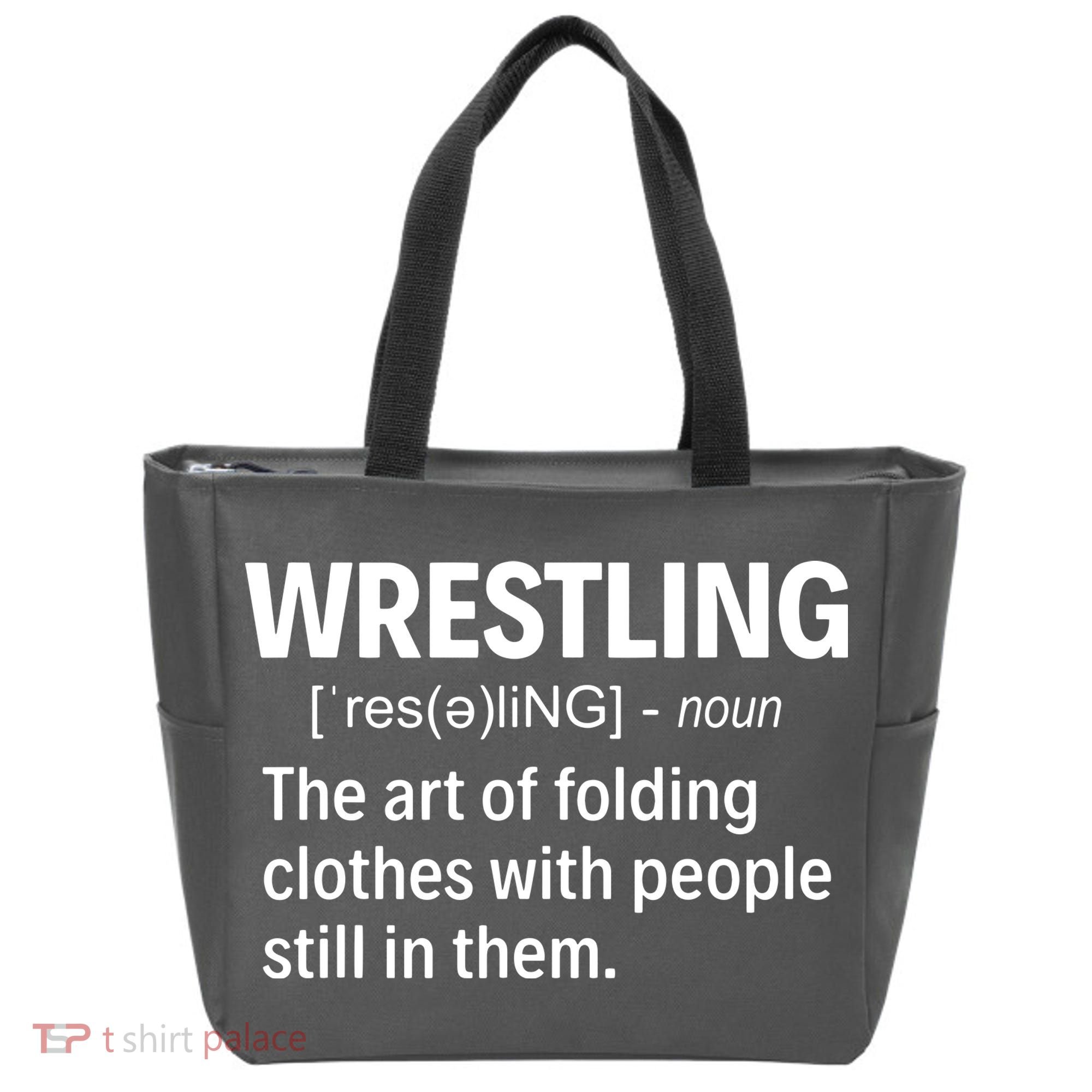 Wrestling Definition Tote Bag