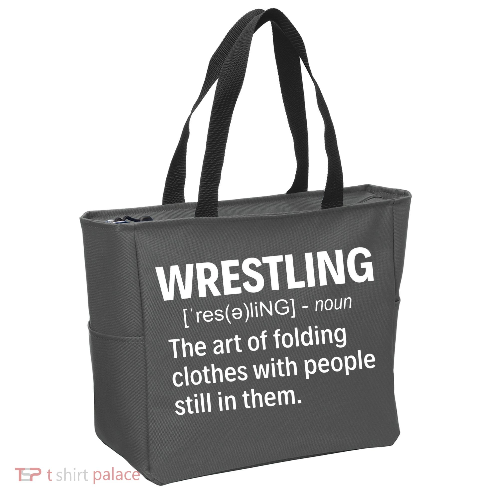 Wrestling Definition Tote Bag