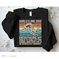 Wrestling Dad Wrestler Wrestling Wrestle Father's Day Sweatshirt thumb 2