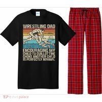 Wrestling Dad Wrestler Wrestling Wrestle Father's Day Pajama Set thumb 0