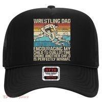 Wrestling Dad Wrestler Wrestling Wrestle Father's Day Hat thumb 0