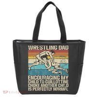 Wrestling Dad Wrestler Wrestling Wrestle Father's Day Tote Bag thumb 0