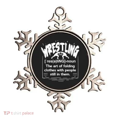 Wrestling Definition Ornament