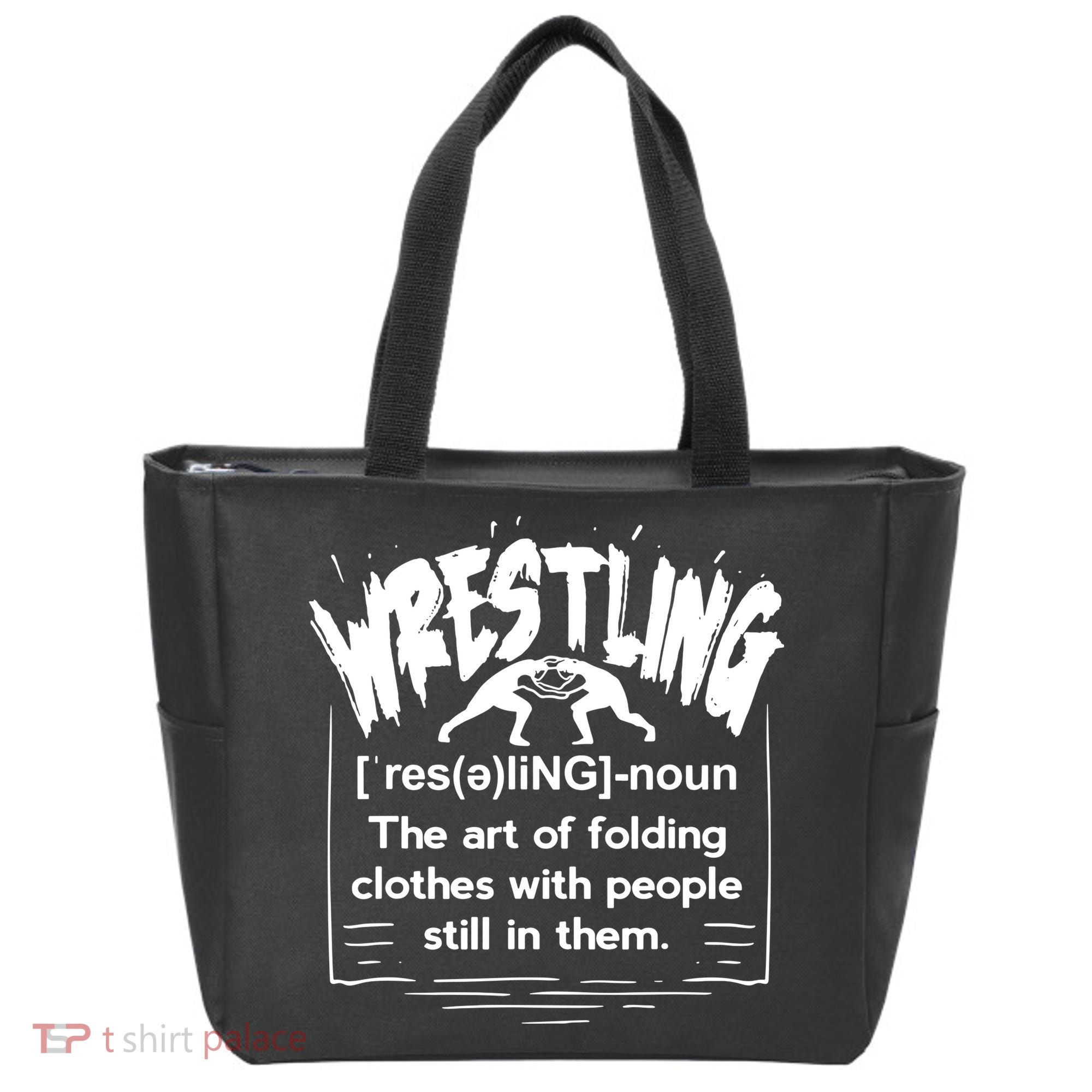 Wrestling Definition Tote Bag