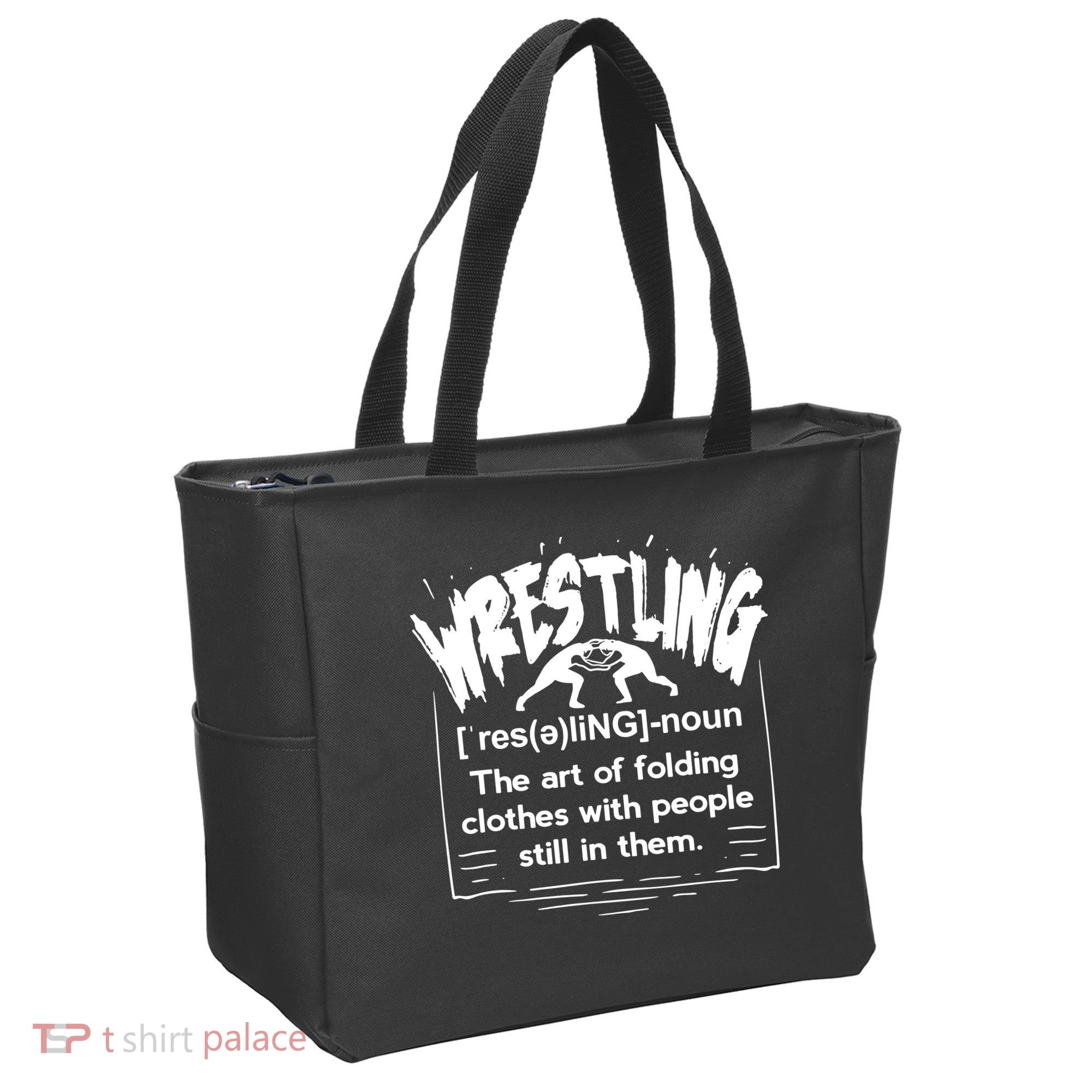 Wrestling Definition Tote Bag