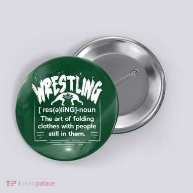 Wrestling Definition Button