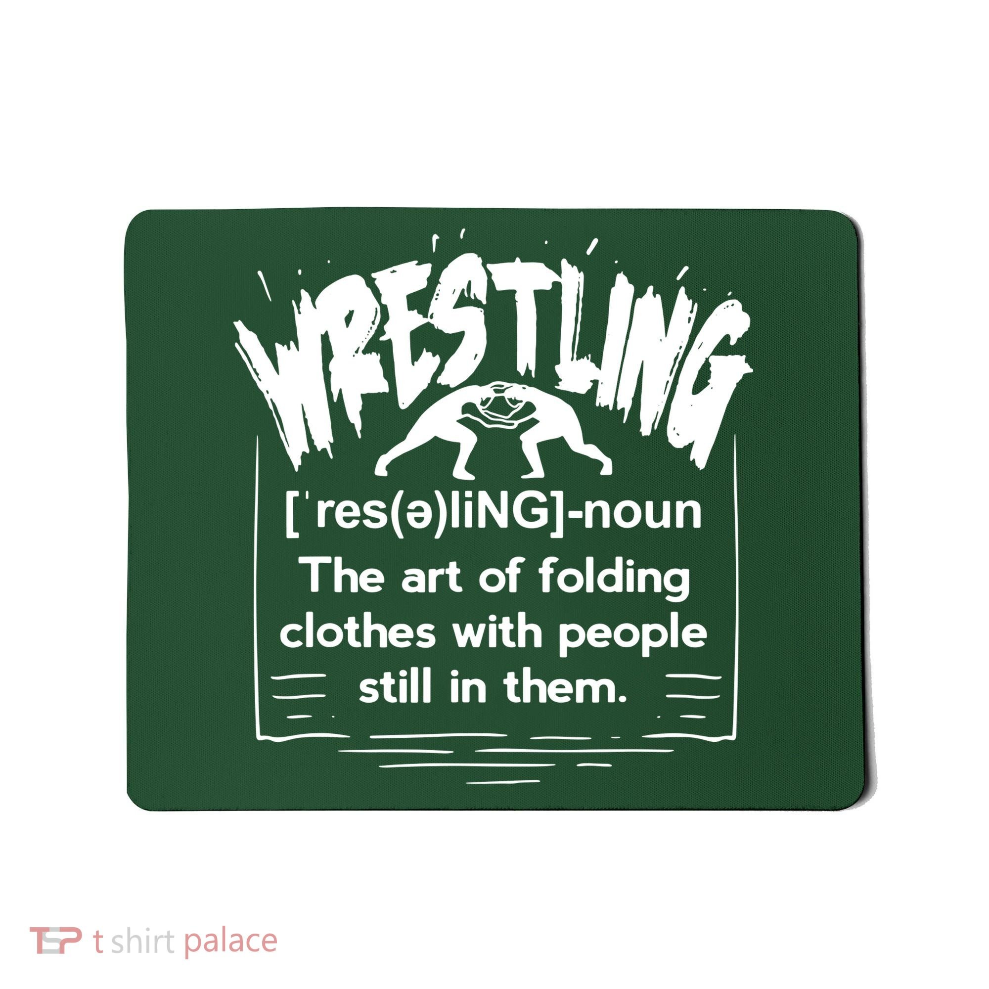 Wrestling Definition Mousepad