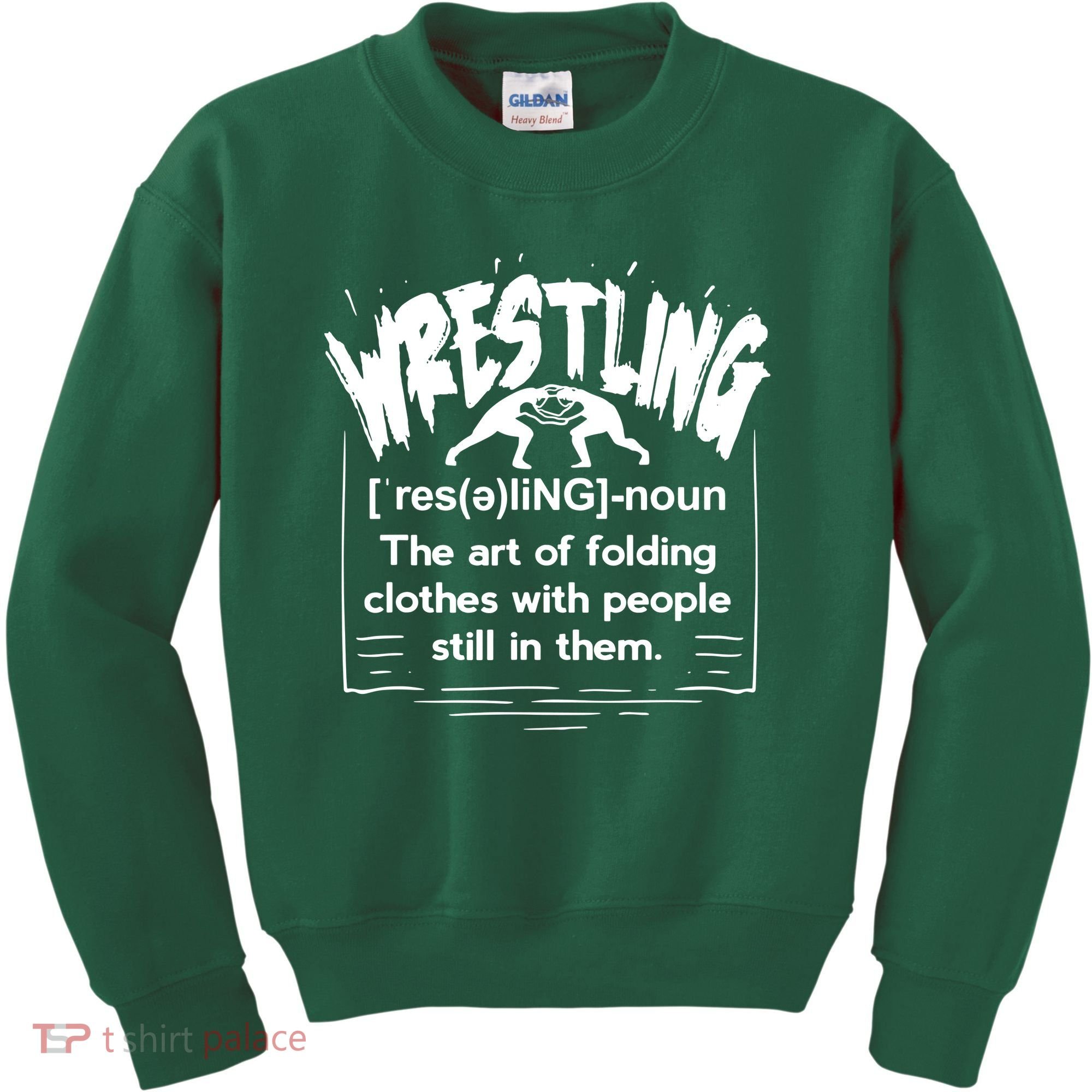 Wrestling Definition Kids Sweatshirt