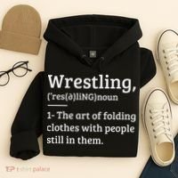 Wrestling Definition Wrestler Hoodie thumb 4