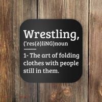 Wrestling Definition Wrestler Coaster thumb 0