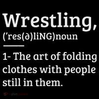 Wrestling Definition Wrestler Women's Hoodie thumb 2