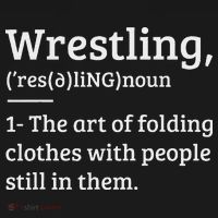 Wrestling Definition Wrestler Mousepad thumb 1