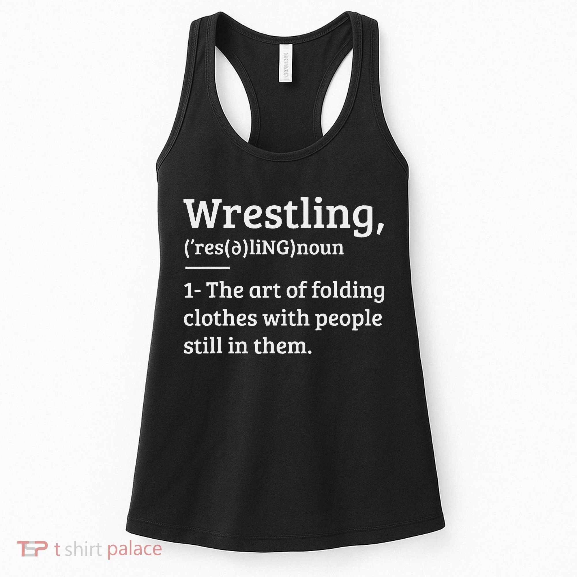 Wrestling Definition Wrestler Women's Tank Top
