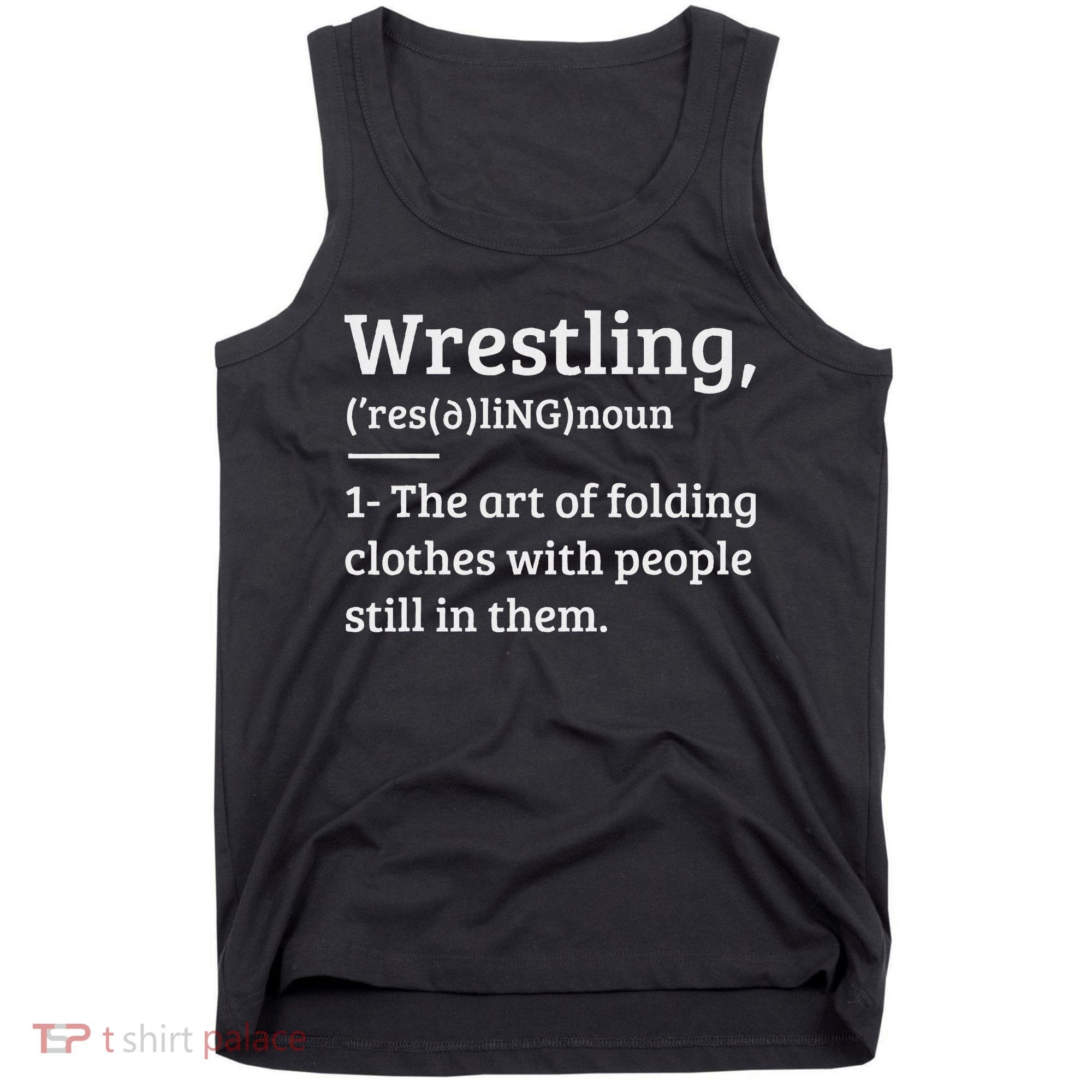 Wrestling Definition Wrestler Tank Top