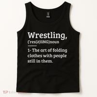 Wrestling Definition Wrestler Tank Top thumb 2