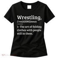 Wrestling Definition Wrestler Women's T-Shirt thumb 0